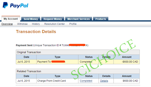 payment